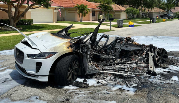 Jaguar Issues Fourth Battery Fire Recall. Park Your I-Pace Outside ...